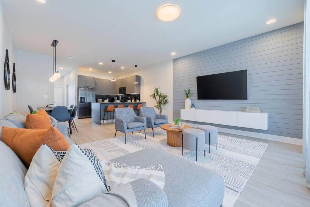 **Brand New** Luxurious Decor Townhouse With Private Pool Hit17145 Villa Орландо Екстериор снимка